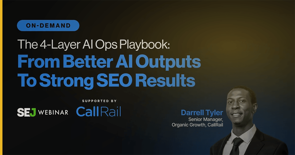 AI Ops SEO : le framework 4 couches pour sortir du contenu générique