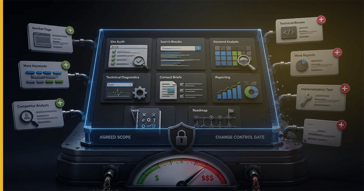 SEO scope creep : 7 méthodes pour stopper la dérive