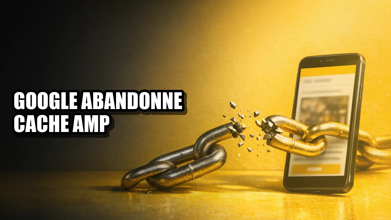 Google abandonne le cache AMP : ce que ça change pour ton SEO