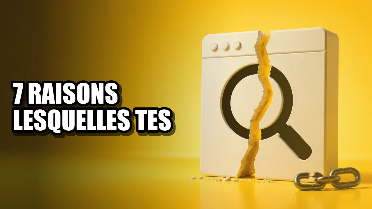7 raisons pour lesquelles tes tests SEO échouent